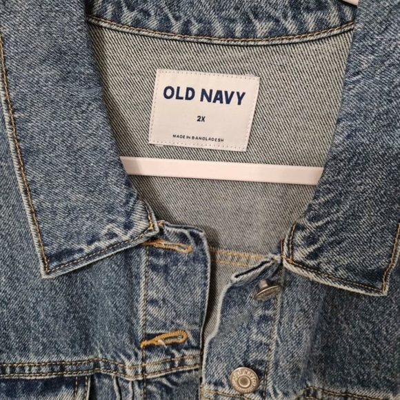 NWT Old Navy Classic Blue Denim Jacket - Picture 3 of 4